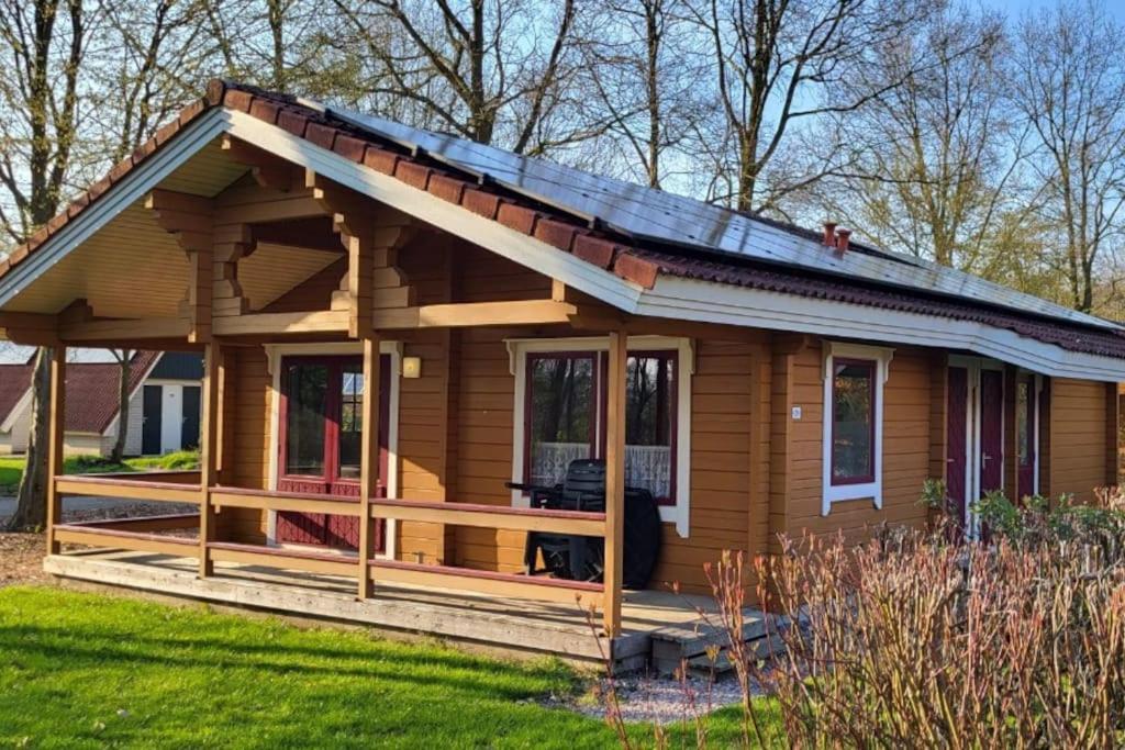 Sauna Bungalow Uppsala Gramsbergen Exterior foto
